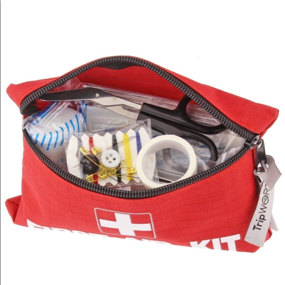 Travel Size First Aid Kit: 100 Piece Small - Picture 5 of 6